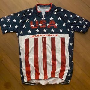 Patriotic bike shirt